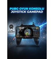 Joystickli ve Tetikleyicili PUBG Mobile Gamepad Oyun Kontrolcüsü