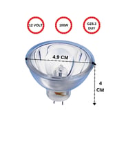 OSRAM 64627 100W 12Volt GZ6.3 DUYLU HALOJEN AMPUL