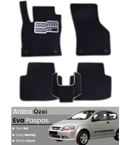 CHEVROLET KALOS (2005-2011) Uyumlu EVA Paspas Tam Set–Araca Özel,Su Geçirmez,Kolay Montaj