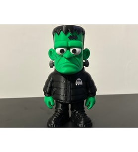 Frankenstein Figürü - 3D Yazıcı Tasarım Modern Korku Biblosu - Şişme Montlu Frankenstein