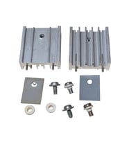 2 Adet TO220 TO-220 TO 220 Soğutucu Seti 30x27x10mm Radyatör İzolatör Boncuk M3 Vida Alüminyum Transistör Entegre Mosfet Soğutucu