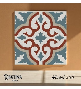 Destina Ahşap Mandala Boyama Seti - Ahşap Boyama-Model 210 - 23cm*23cm