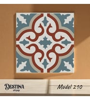 Destina Ahşap Mandala Boyama Seti - Ahşap Boyama-Model 210 - 23cm*23cm