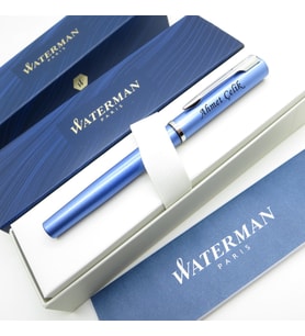 Waterman Allure Mavi CT Dolma Kalem  İsme Özel Kalem  Hediye Kalem