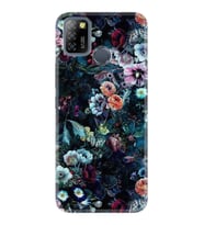 INFINIX Smart 4 5 6 Zero 8 S5 Pro Kılıf Desemli Silikon Great Flowers 1304