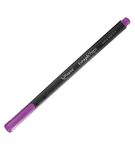 Maped Fineliner İnce Uçlu Kalem Mor - 3 Adet