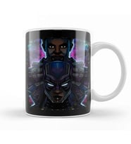 Black Panther Passing the Mantle Kupa Bardak Porselen