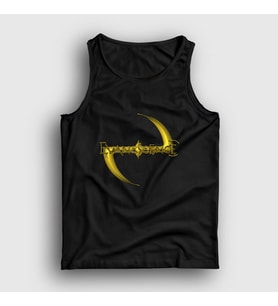 Presmono Unisex Siyah Gold Logo Evanescence Atlet 146171tt