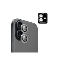 iPhone 17 için ProLENS Kamera Lens Koruyucu Elmas Taş Çerçeveli, Kırılmaz Cam