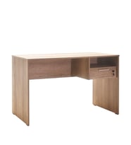 Adore Mobilya Concept Kilitli Çekmeceli Çalışma Masası-Açık Ceviz (Tori) 120x75x60 cm (GxYxD)