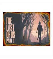 The Last Of Us Art Mdf Poster 35cm X50cm