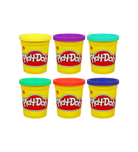 6'lı Oyun Hamuru 448gr X 2 Paket