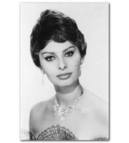 Cakatablo Sophia Loren Tanrıça MDF Tablo
