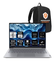 Lenovo Thinkbook 14 Gen 8 Core 7 240H Notebook 128GB RAM 1TB SSD 14" FHD+ Win11 Pro + Per4 Çanta 21SG008LTXP477