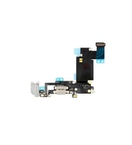 iPhone 6S Plus Uyumlu Kulaklık Soketli Şarj Soketi Film Siyah Renk
