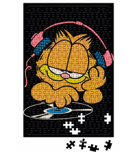 Dj Garfield Puzzle 240 Parça Yapboz