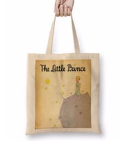 Le Petit Prince Küçük Prens Bez Çanta Uzun Saplı