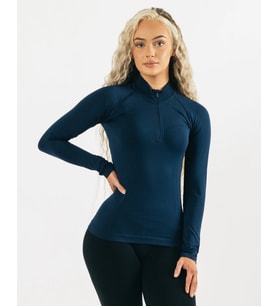 Alphalete Yarım Fermuarlı Body
