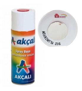 Akçalı Sprey Boya 400 Ml 902 Alüminyum