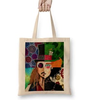 Johnny Depp Character Bez Çanta Uzun Saplı