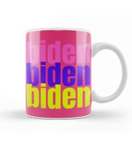 Democrat Joe Biden 2024 election Kupa Bardak Porselen