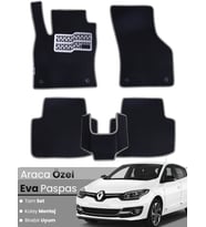 RENAULT MEGANE 3 HATCHBACK (2008-2016) Uyumlu EVA Paspas Tam Set–Oto Paspas,Araca Özel