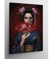 Kanvas Tablo Geisha ve Geleneksel Japon Sanatı