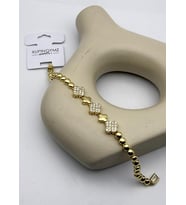Xuping Ymz Gold Taşlı Yonca Bileklik - 26ymzb08