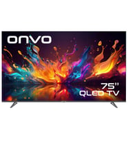 Onvo 75VQ90F3UA 4K Ultra HD 75" 190 Ekran Uydu Alıcılı Google Smart QLED TV