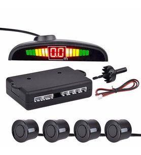 GPR AUTO PARTS TÜRKÇE KONUŞAN PARK SENSÖRÜ LED GÖSTERGELİ SİYAH