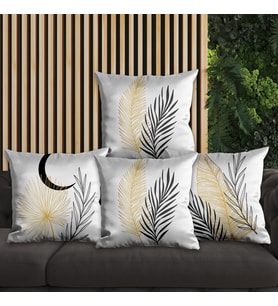 eJOYA Modern Tasarımlı 4'lü Yastık İçi Ve Kırlent Kılıfı 45cm 113769