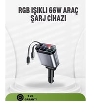 Ford, Opel, Volvo, Skoda Araçlar İçin 66w Çoklu Hızlı Şarj Cihazı