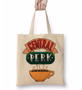 Central Perk Bez Çanta Uzun Saplı