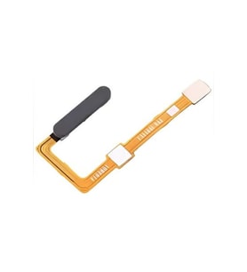 Huawei Uyumlu P Smart Pro 2021 Parmak İzi Okuyucu Flex Siyah