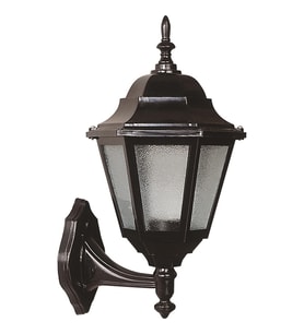 AVONNI BAP-68206-BSY Siyah Boyalı Dış Mekan Aydınlatma E27 ABS Polikarbon Cam 28x23cm
