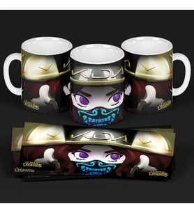 Akali - League of Legends - Kupa Bardak Özel Tasarım Hediye Kupa Porselen Kupa Bardak