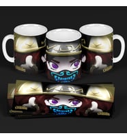 Akali - League of Legends - Kupa Bardak Özel Tasarım Hediye Kupa Porselen Kupa Bardak