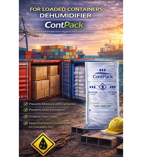 Contpack Absorber Moisture Humidity Preventer Container Anti Condensation Dryer 3 Piece 1140 Gr