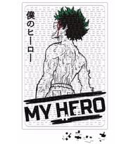 My Hero Midoriya Izuku Puzzle 240 Parça Yapboz