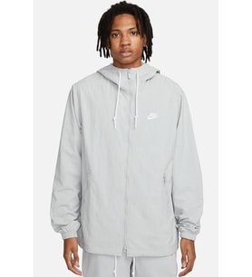 Nike Club Woven Men's Full Zip Jacket Erkek Dokuma Spor Ceket Gri