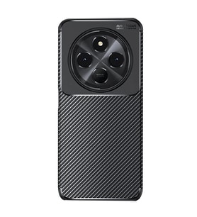 Xiaomi Redmi 14c Kılıf Auto Focus Karbon Kapak - Siyah