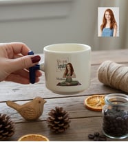 Kişiye Özel Karikatürlü Yoga Lover Motivasyon T Kupa Doğum Günü Hediyesi