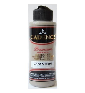 Cadence Premium Akrilik Boya 120 ml. 4300 Vizon 