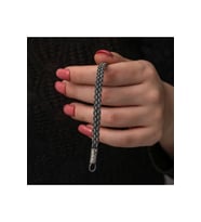 Gümüş Kazaziye Örgü Bileklik CSR2185630