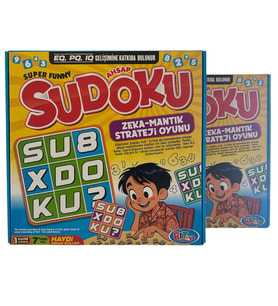Sudoku - Ahşap Kutu Zeka Oyunu  Çocuklar ve Yetişkinler İçin Eğitici Oyun