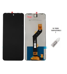 Tkgz - Tecno Spark GO 2023 Uyumlu Lcd Ekran Dokunmatik Servis + B-7000