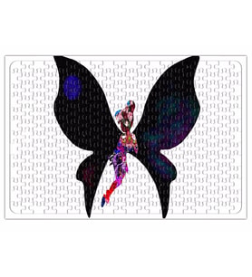 Fada Com Flores E Asas De Universo Puzzle 240 Parça Yapboz