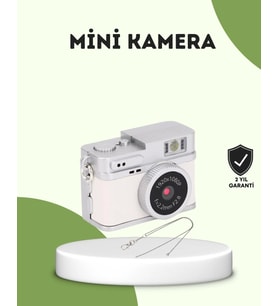 Mini HD Dijital Kamera 1080P Kordonlu Taşınabilir Retro Model