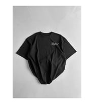 Erkek Baskılı T-Shirt Kısa Kol Bisiklet Yaka Regular Fit Yazlık Tişört - Siyah