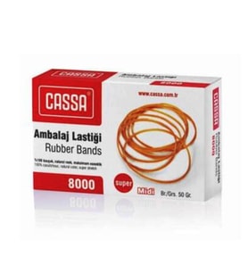 Cassa Ambalaj Lastiği Paket Lastiği 50Gr Lastik - 3 adet